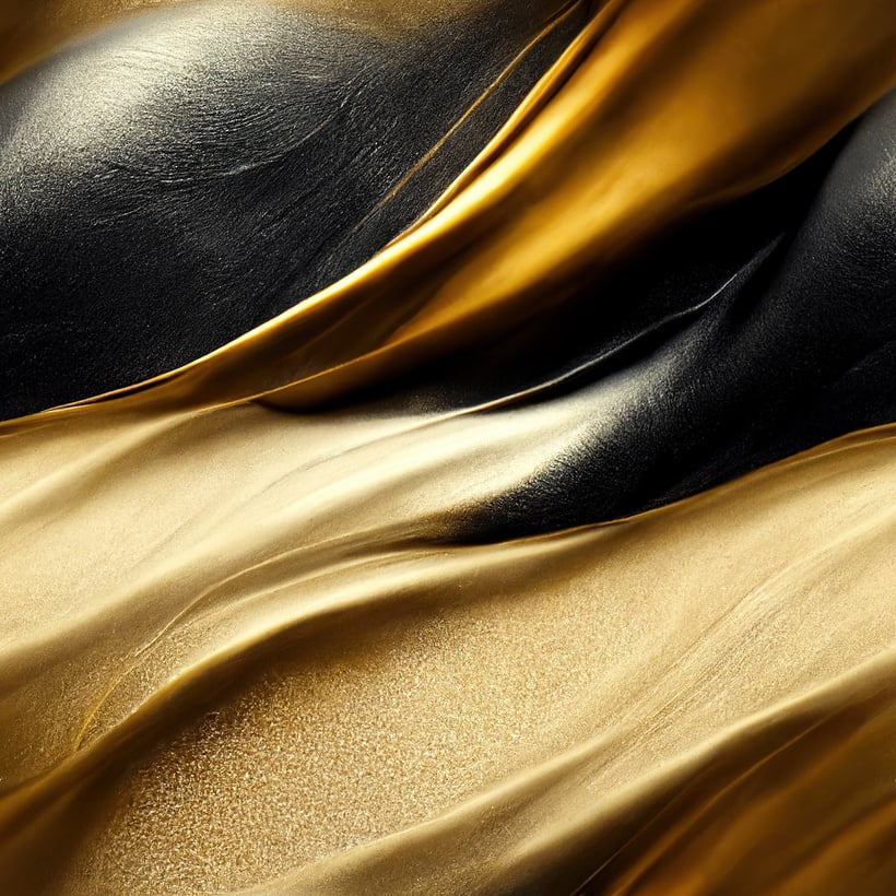 Black and gold background